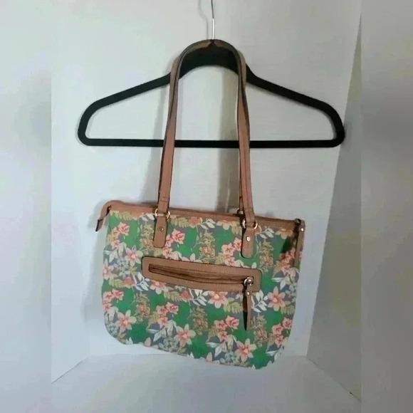 ROSETTI WOMEN'S TESSA FLORAL HANDBAG TOTE BAG SHOULDER BAG MULTIPLE POCKETS - Picture 3 of 12